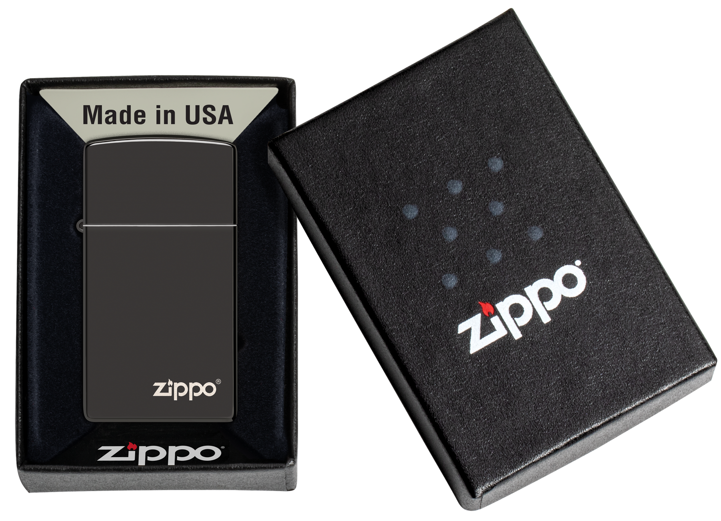 Slim Black Ice W/Zippo