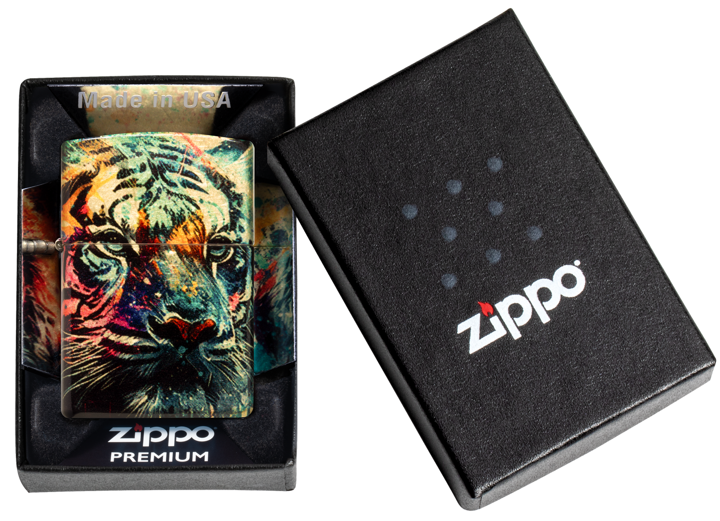 Colorful Tiger Design