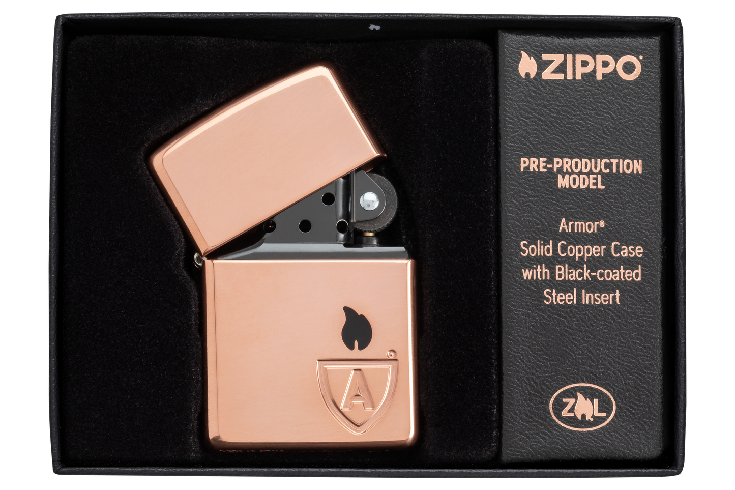 Armor Copper with Inlay Design