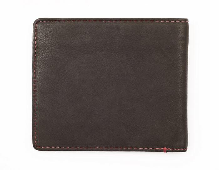 ZIPPO WALLET MOCHA LEATHER BI-FOLD WITH COIN POCKET