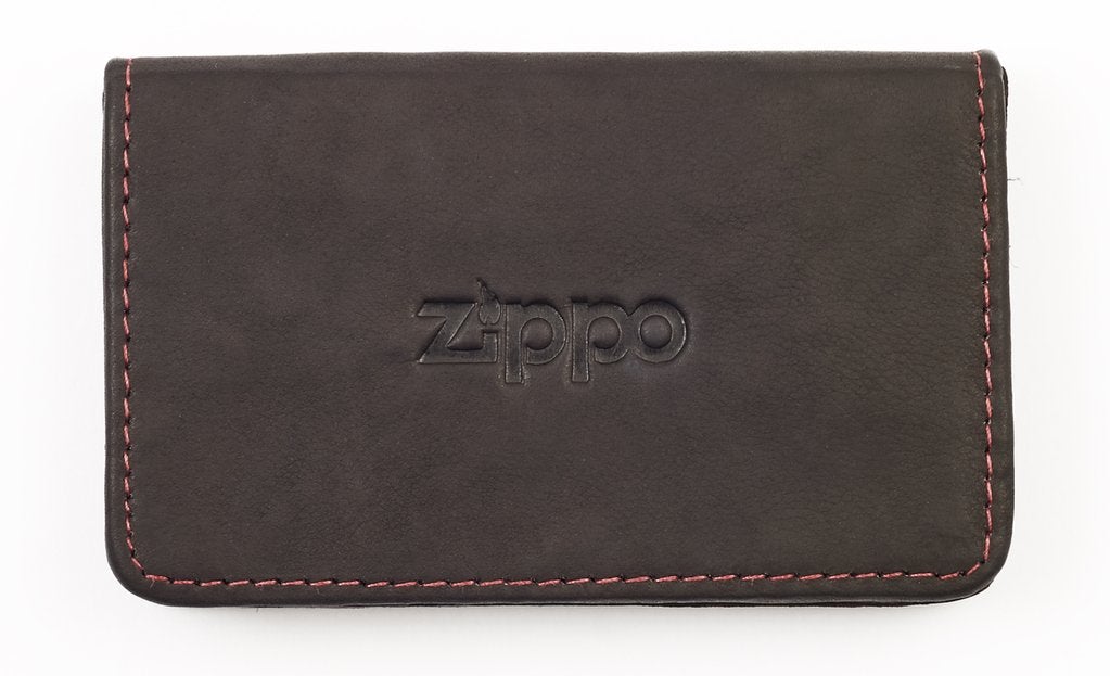 ZIPPO MOCCA LEATHER BI-FOLD 30-CARD HOLDER