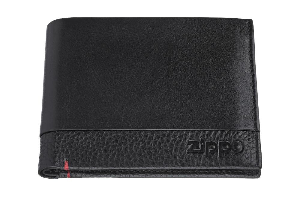 ZIPPO WALLET NAPPA 6CC ID COINS WITH COIN POCKET