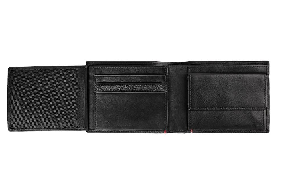 ZIPPO WALLET NAPPA 6CC ID COINS WITH COIN POCKET