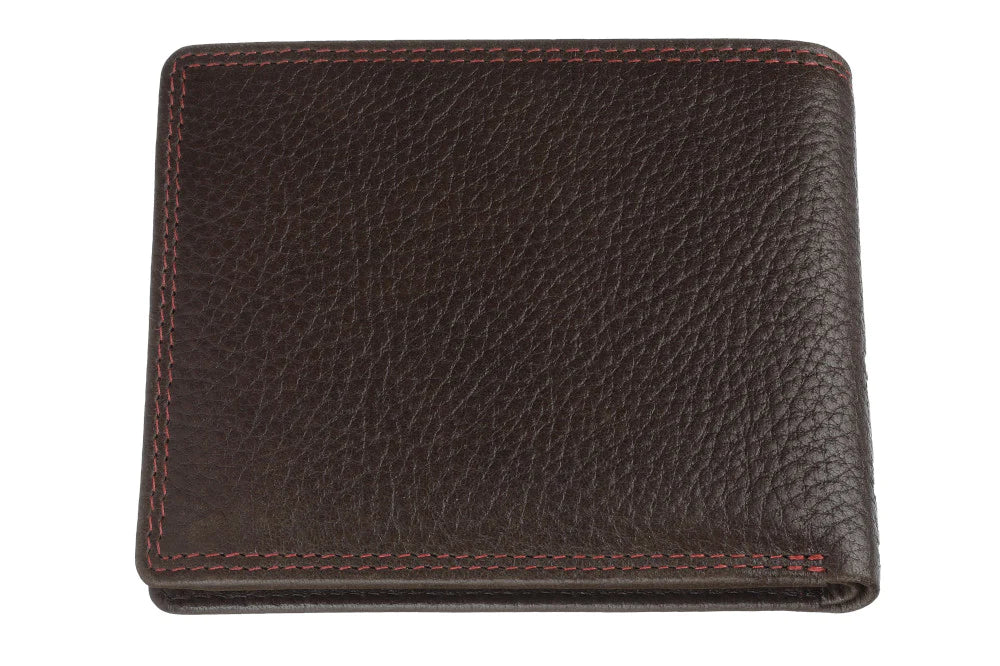 BROWN WALLET 19/20 3CC, COINS