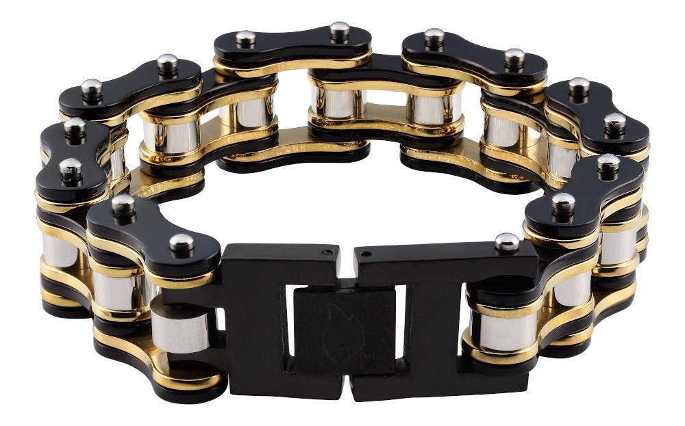 ZIPPO BIKE CHAIN BLACK/GOLD