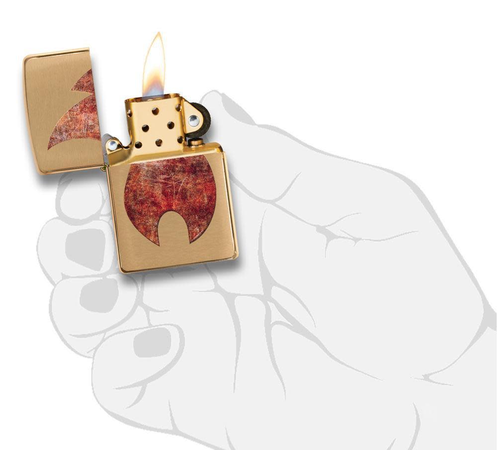 Rusty Flame Design Lighter in hand