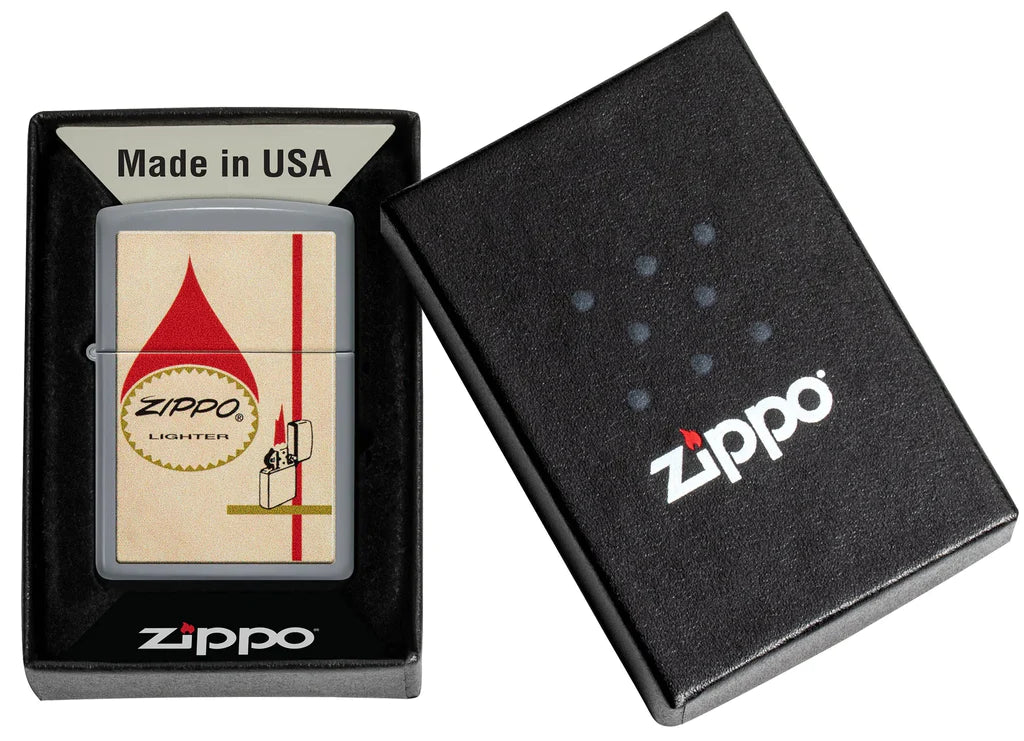 ZIPPO FLAME DESIGN