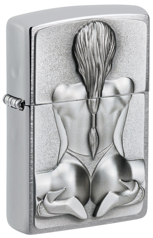 Kneeling Girl Emblem