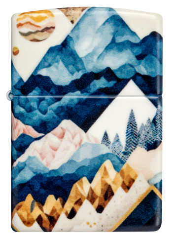 Geometric Mountains Design