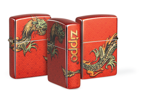 Zippo Dragon Design