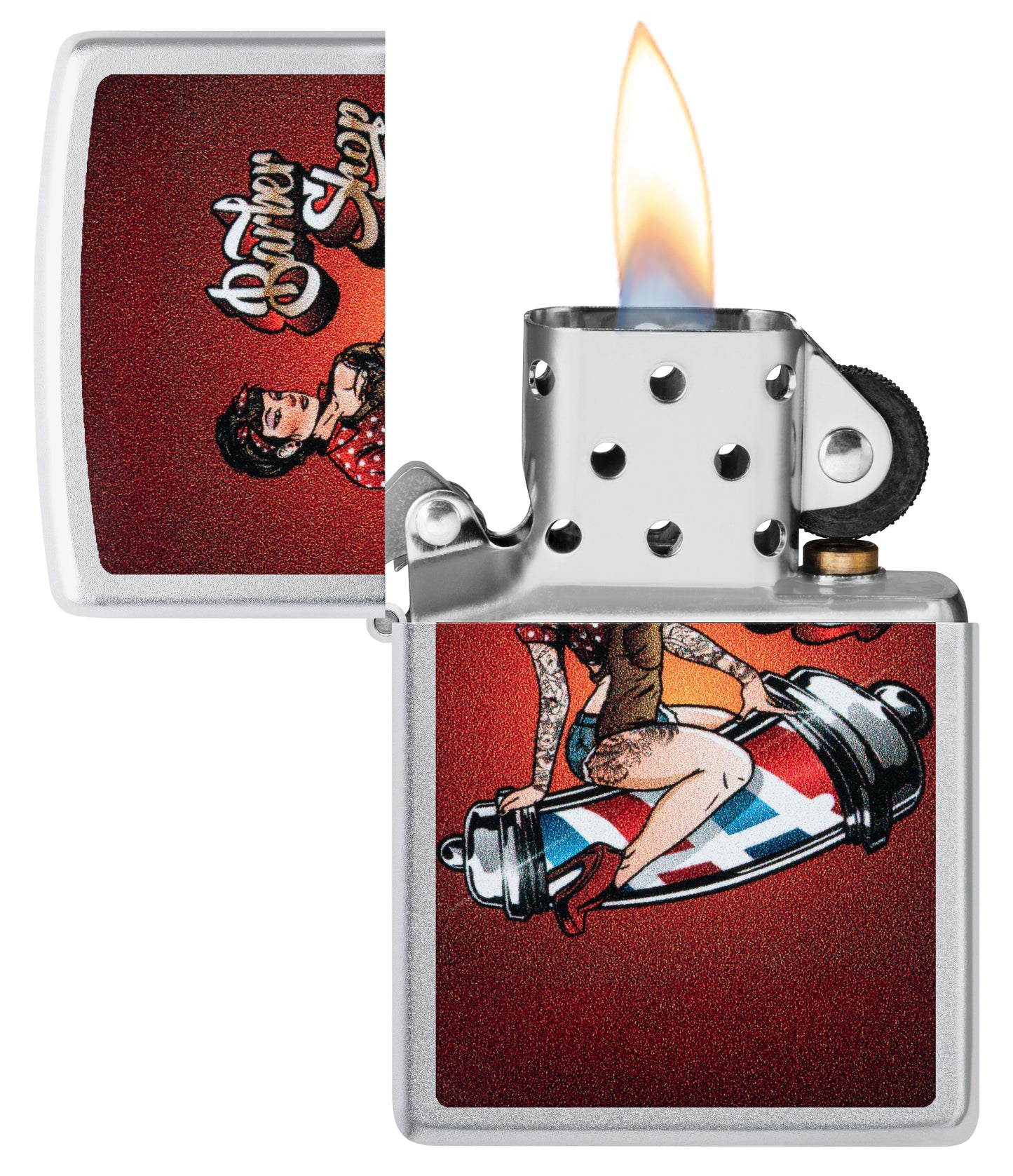 Barber Shop Pin-up Design