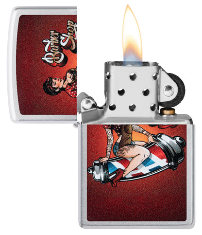 Barber Shop Pin-up Design