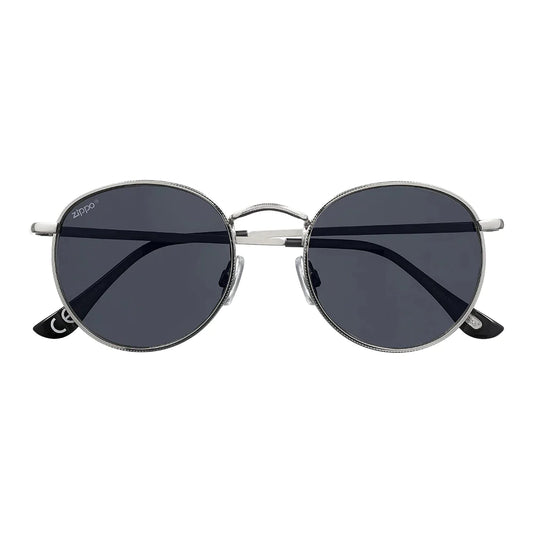 ZIPPO SUNGLASSES NAVY BLUE SILVER