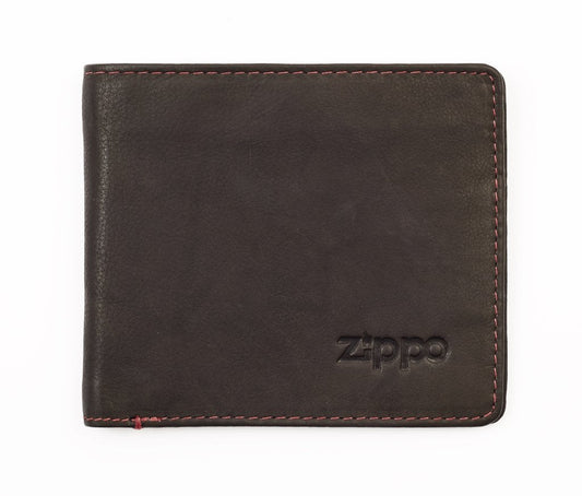 ZIPPO 23-WALLET Mocha, LEATHER BI-FOLD