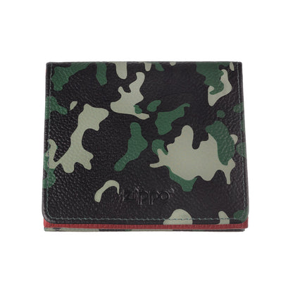ZIPPO WALLET CAMO GREEN 6CC COINS