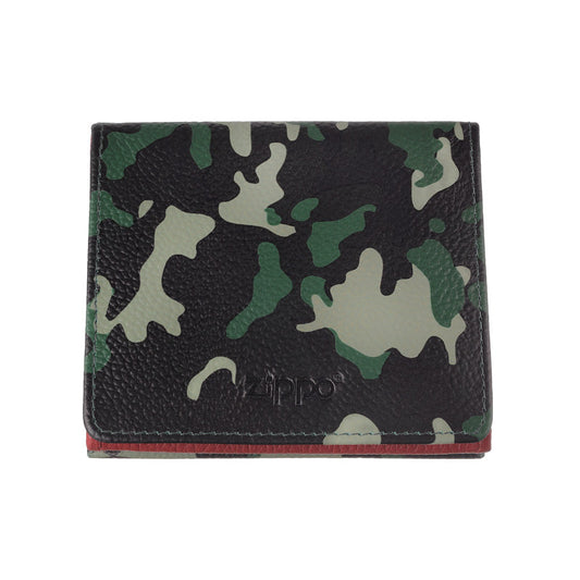 ZIPPO WALLET CAMO GREEN 6CC COINS