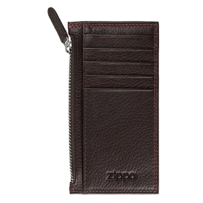 ZIPPO WALLET CREDIT CARD HOLDER BROWN 19/20