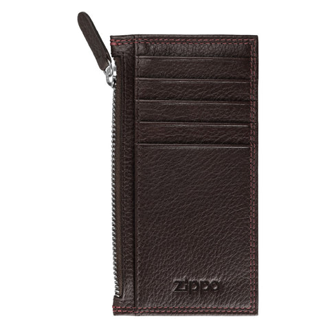 ZIPPO WALLET CREDIT CARD HOLDER BROWN 19/20