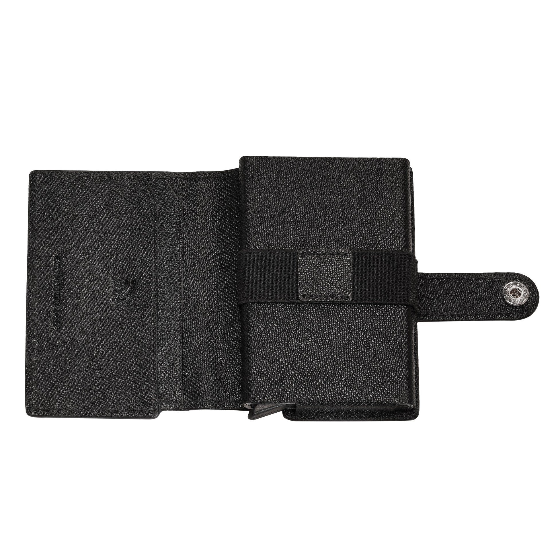 Saffiano Flip Wallet Open