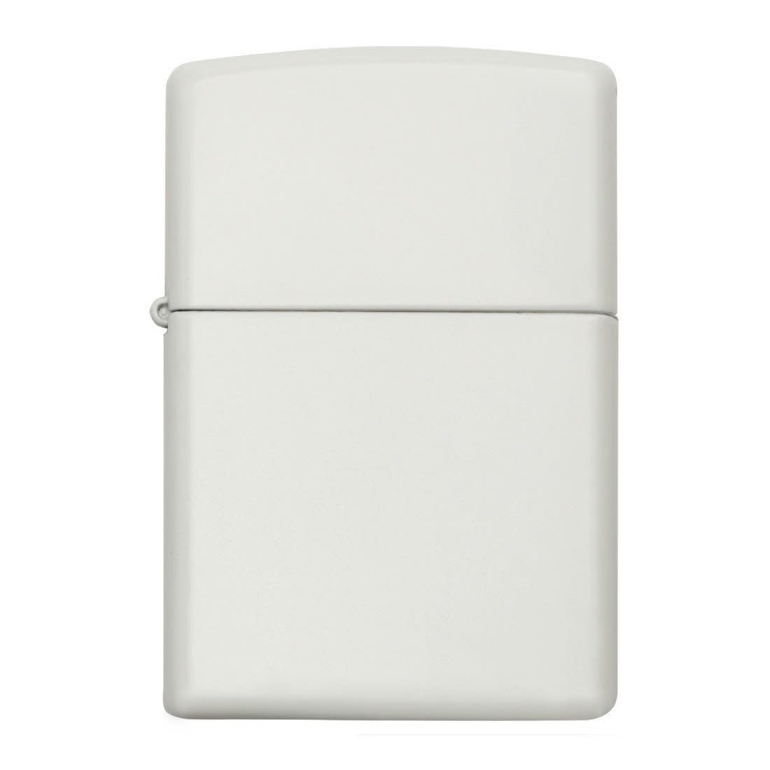 214, White Matte, Classic Case - Front View