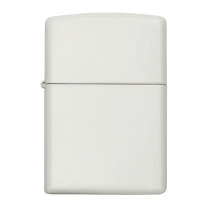 214, White Matte, Classic Case - Front View