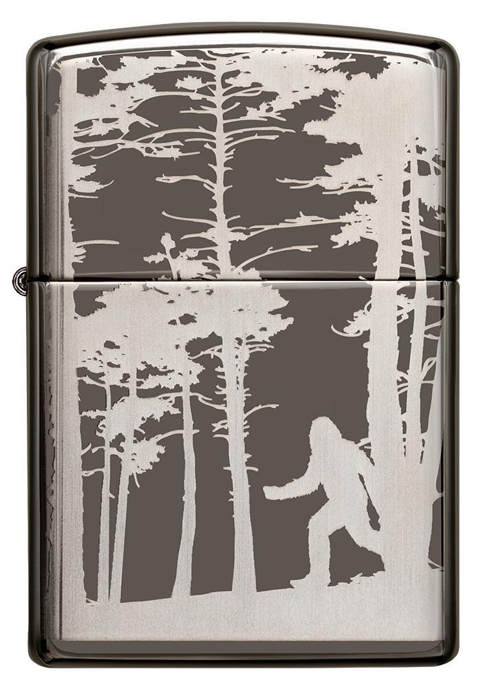 Front of Squatchin' In The Woods 360° Design Windproof Lighter