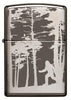 Front of Squatchin' In The Woods 360° Design Windproof Lighter