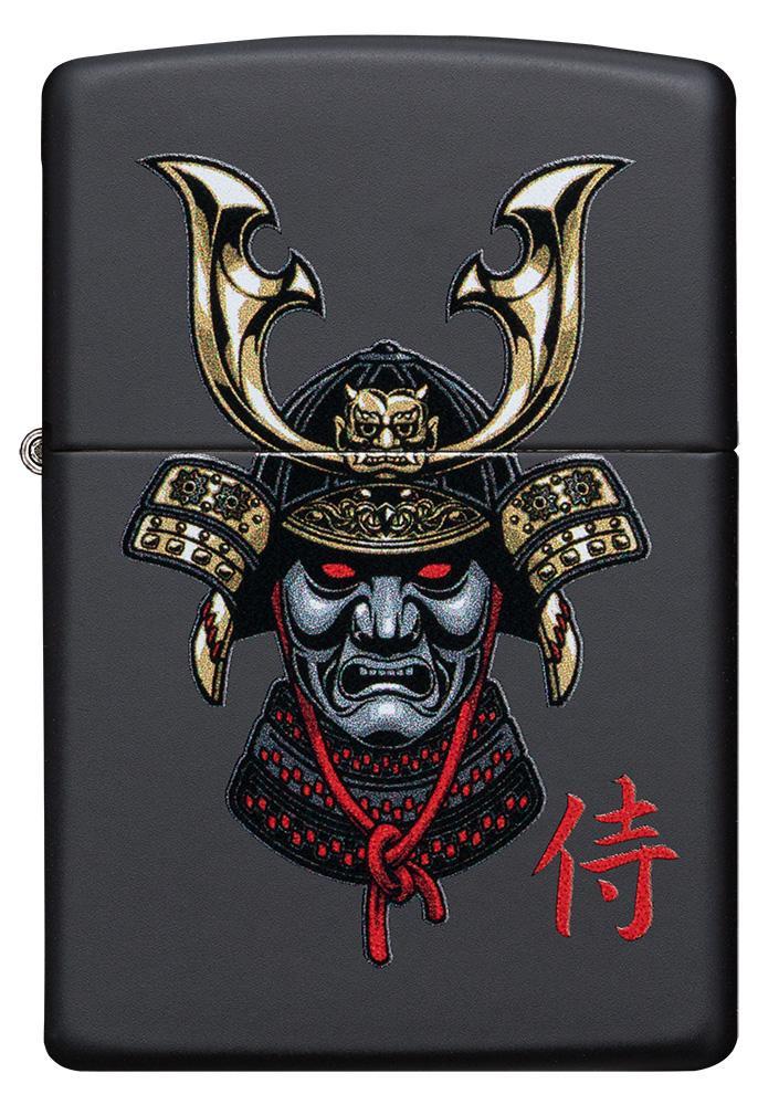 Front of Samurai Helmet Design Windproof Lighter