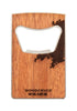 Back view of the WOODCHUCK USA Bottle Opener