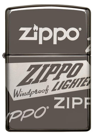 Front view of the Zippo Logo Design closed