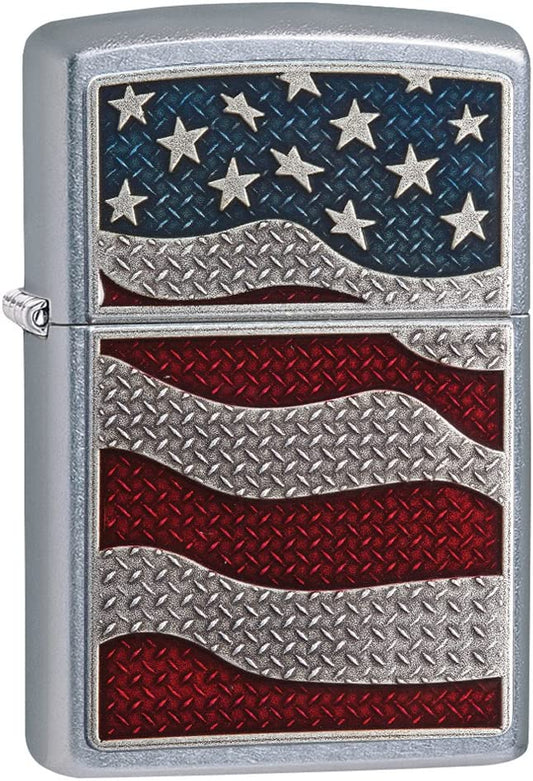 DIAMOND PLATE USA FLAG