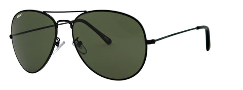 ZIPPO SUNGLASSES GLOSSY BLACK/GREEN G15