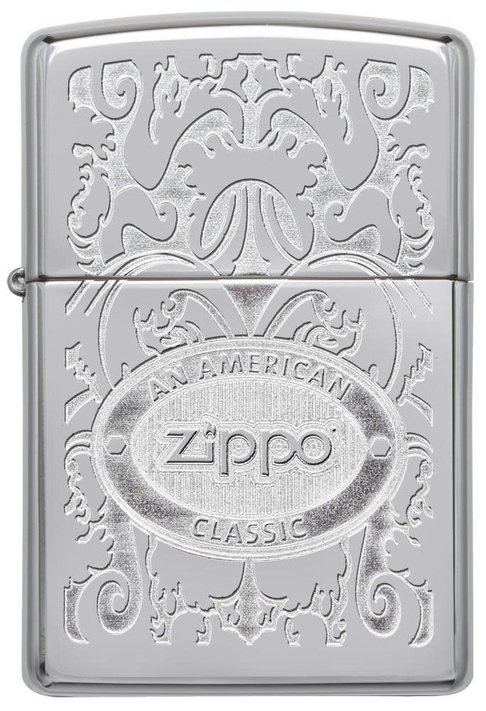 Front shot of Crown Stamp Windproof Lighter
