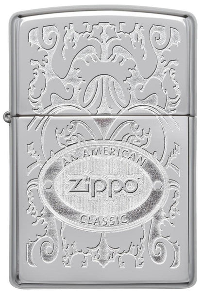 Front shot of Crown Stamp Windproof Lighter