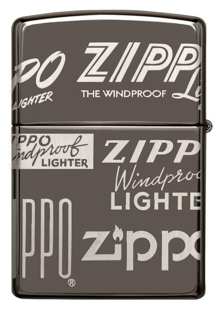 Back view of the Zippo Logo Design closed