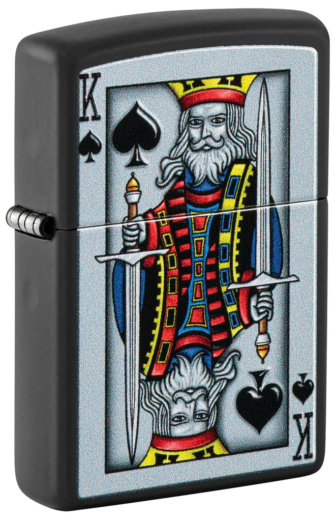 ZIPPO KING OF SPADE DESING