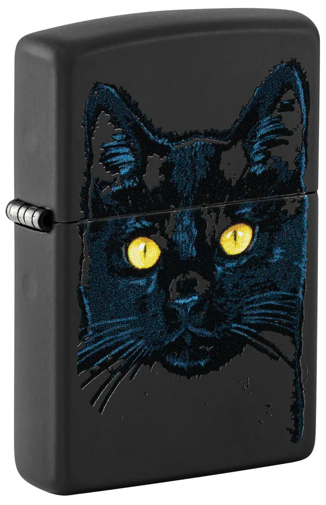 ZIPPO BLACK CAT DESIGN