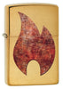 Rusty Flame Design Lighter 3/4 View