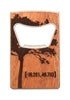 Front view of the WOODCHUCK USA Bottle Opener