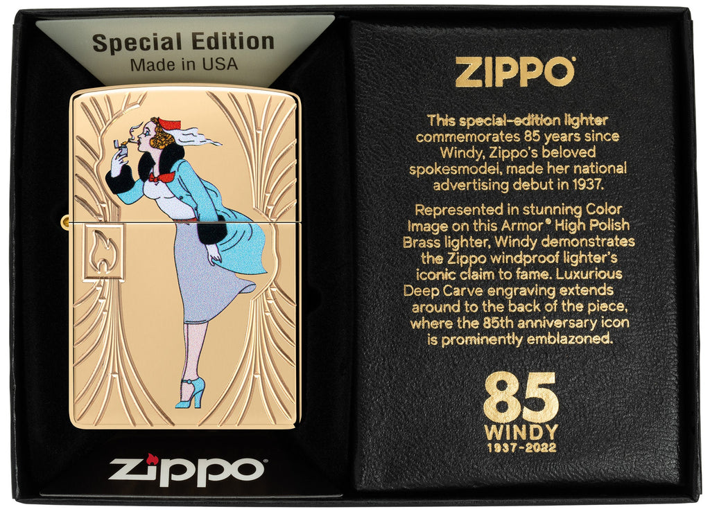ZIPPO Windy 85th Anniversary Collectible