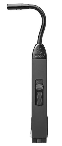 Front view of the Black Flex Neck Utility Lighter