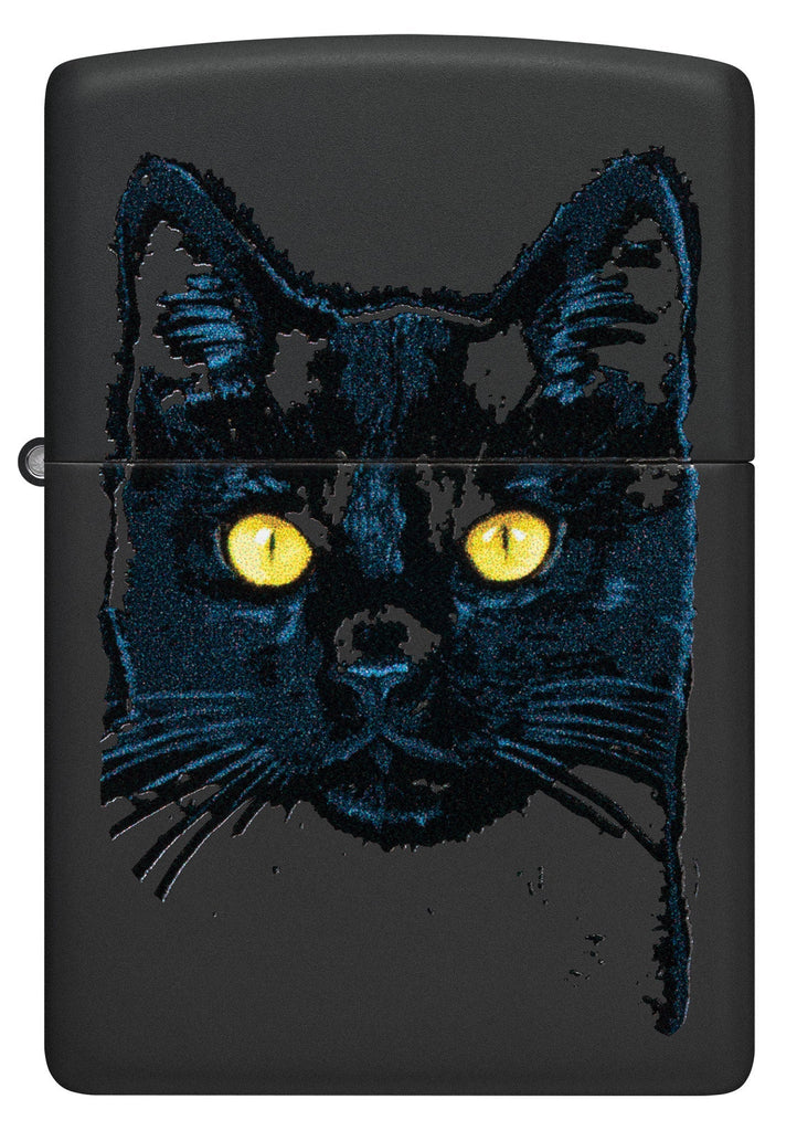 ZIPPO BLACK CAT DESIGN